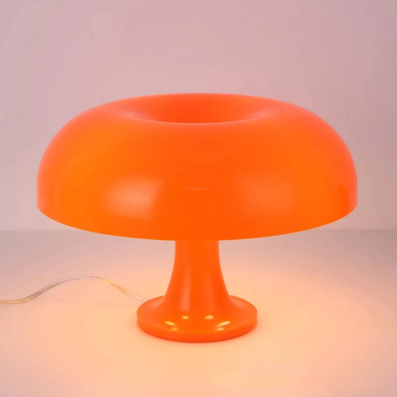 Nordic Modern Simple Mushroom Decorative Table Lamp Italy Danish Designer Bedroom Bedside Light Reading Lamp