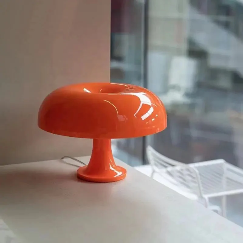 Nordic Modern Simple Mushroom Decorative Table Lamp Italy Danish Designer Bedroom Bedside Light Reading Lamp