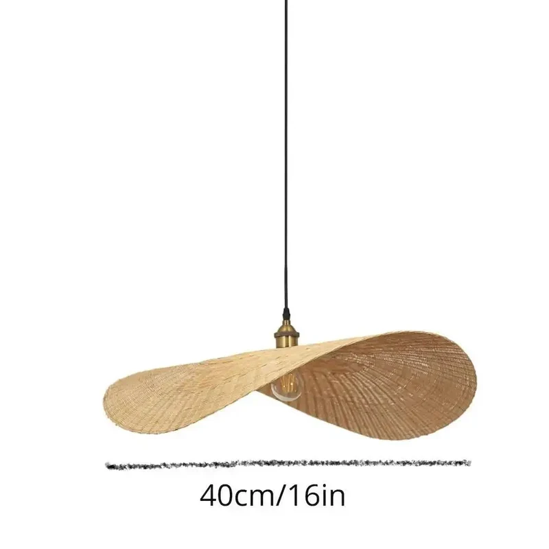 Bamboo Lamp Teahouse Home Decor Pendant Light