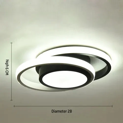 Modern Ceiling Lights LED Aisle Light Round Square For Kitchen Entrance Cloakroom Corridor Balcony Foyer Ceiling Lamp