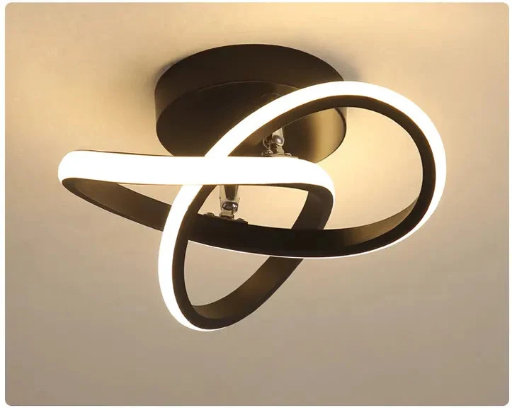 Modern LED Ceiling Light Minimalist Balcony Aisle Lamp Home Foyer Corridor Channel Ceiling Lamp Nordic Kitchen Ceiling Lights