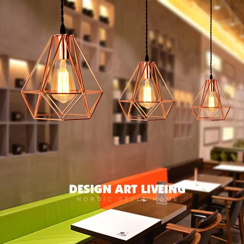 Bird Cage Pendant Light Island Pyramid Pendant Light