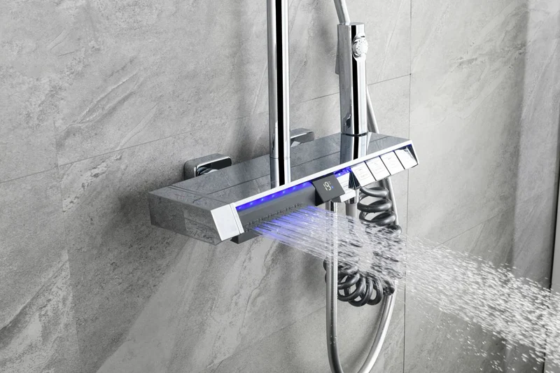 TS109CH - Rain Shower Column Mixer