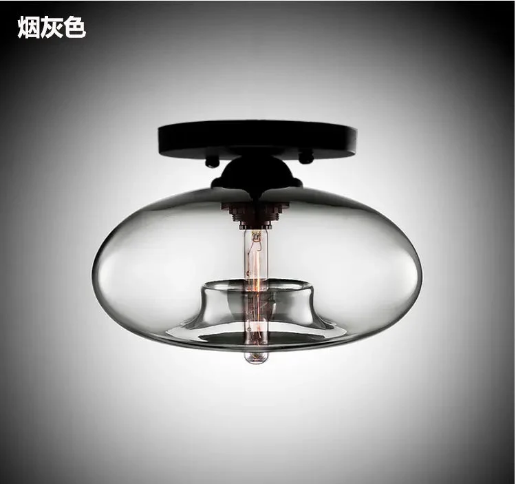 Creative Art Glass Ceiling Lamp Foyer Lamp