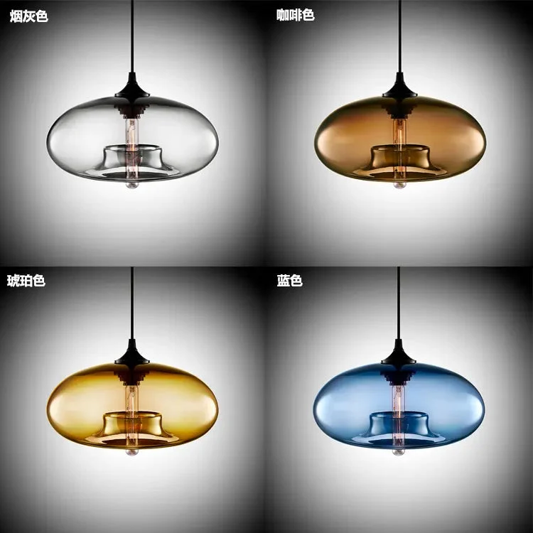 Creative Art Glass Ceiling Lamp Foyer Lamp