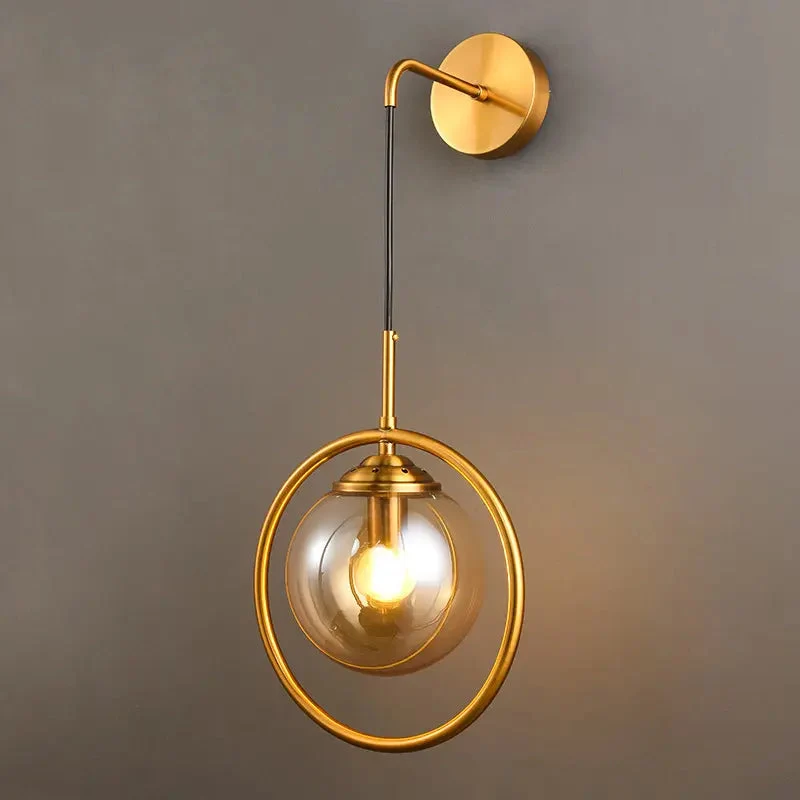 Nordic living room wall lamp bedside personality magic bean molecular lamp creative aisle bedroom wLED all lamp