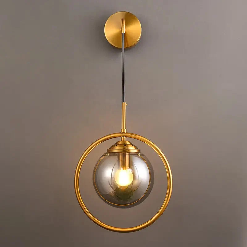 Nordic living room wall lamp bedside personality magic bean molecular lamp creative aisle bedroom wLED all lamp