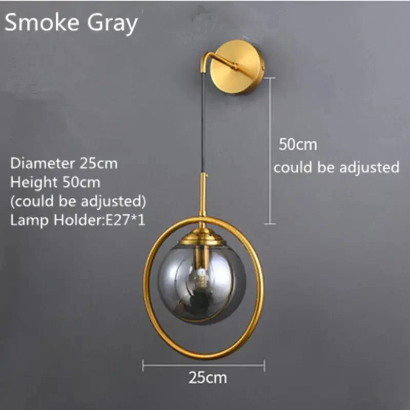 Nordic living room wall lamp bedside personality magic bean molecular lamp creative aisle bedroom wLED all lamp