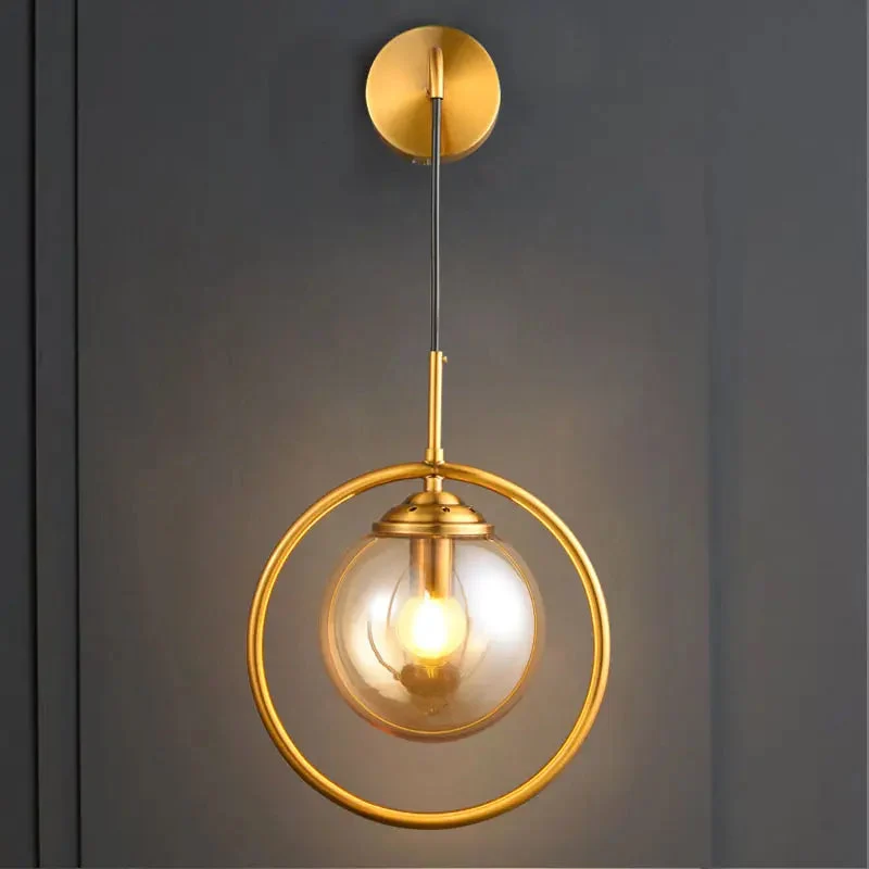 Nordic living room wall lamp bedside personality magic bean molecular lamp creative aisle bedroom wLED all lamp