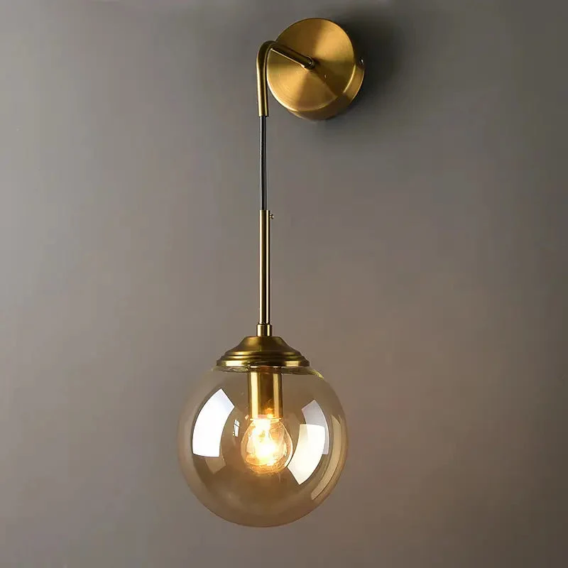 Nordic living room wall lamp bedside personality magic bean molecular lamp creative aisle bedroom wLED all lamp