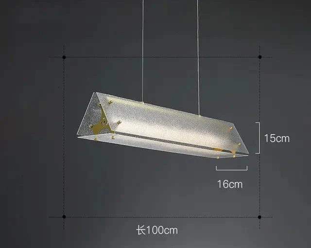 Nordic Dining Table Glass Led Pendant Lights Retro Loft Restaurant Coffee Shop Bar Decor Hanging Light Fixtures