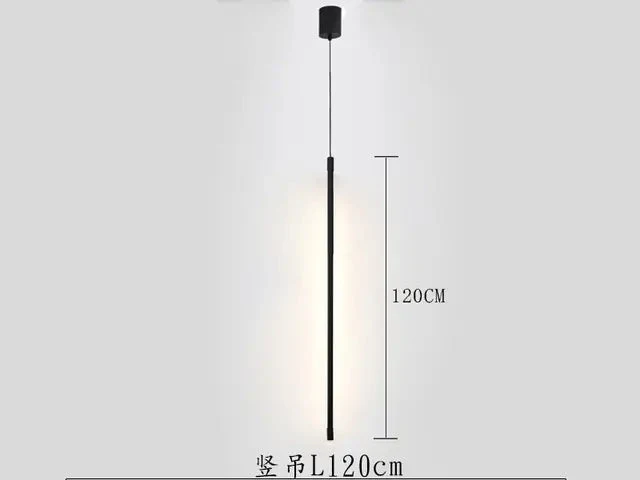 Modern Minimalist Line Pendant lights LED table lamp Nordic Living Room Background Wall lamp Bedroom Bedside Floor Lamp Fixtures