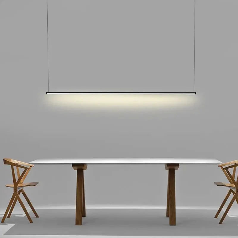 Modern Minimalist Line Pendant lights LED table lamp Nordic Living Room Background Wall lamp Bedroom Bedside Floor Lamp Fixtures