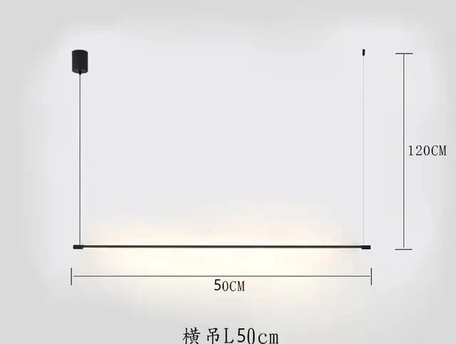 Modern Minimalist Line Pendant lights LED table lamp Nordic Living Room Background Wall lamp Bedroom Bedside Floor Lamp Fixtures