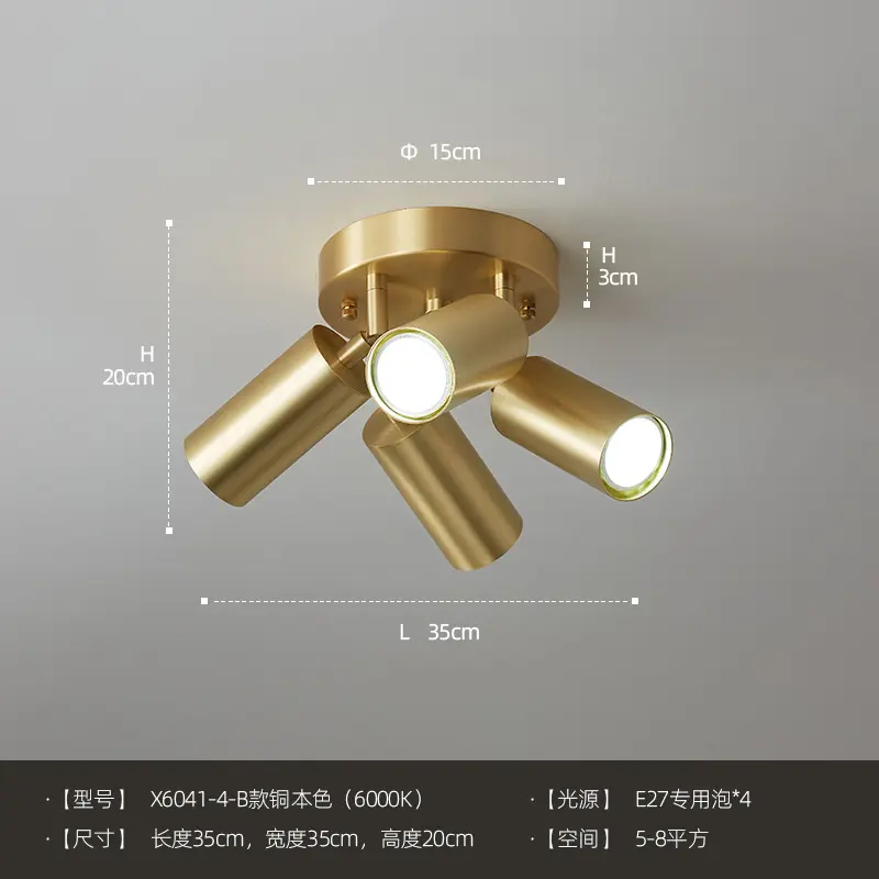 Modern LED Ceiling Lamp For Dining Room Decor Background Spotlight Stairs Aisle Bedside Lights Angle Adjustable LED Downlight