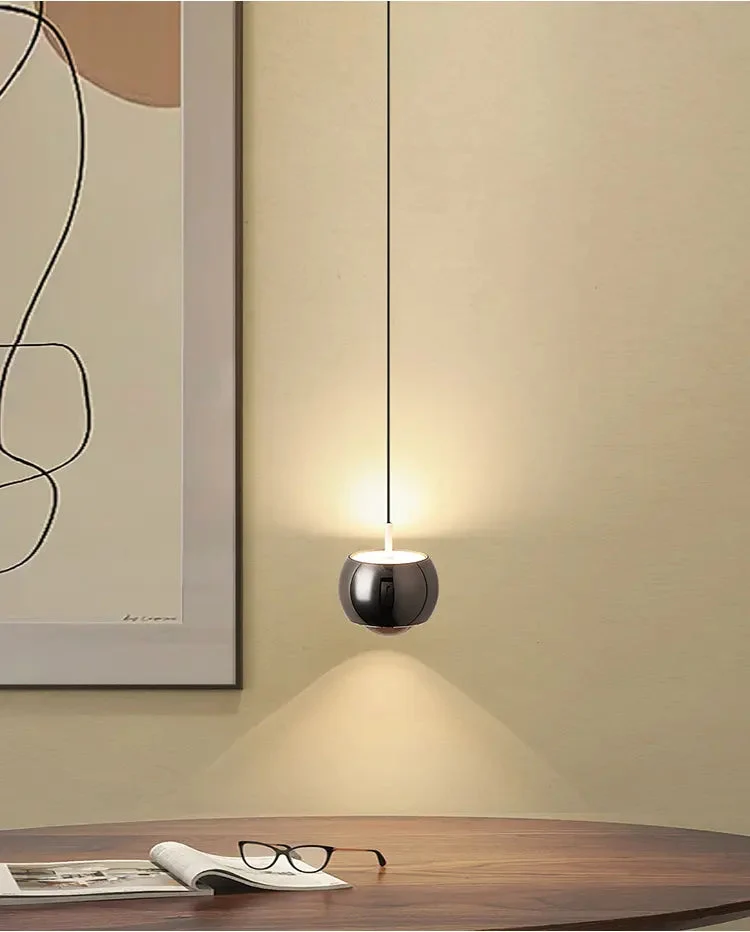 Nordic LED Bedroom Chandelier Modern Gold Black Pendant Lights Telescopic Wire Dining Room Restaurant Bar Decor Hanging Lamp