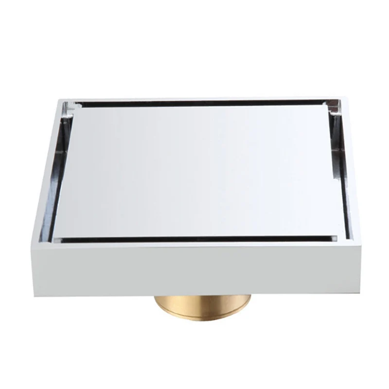 Tuscani TFT100 | TFT150 - Square Floor Trap (Solid Brass)