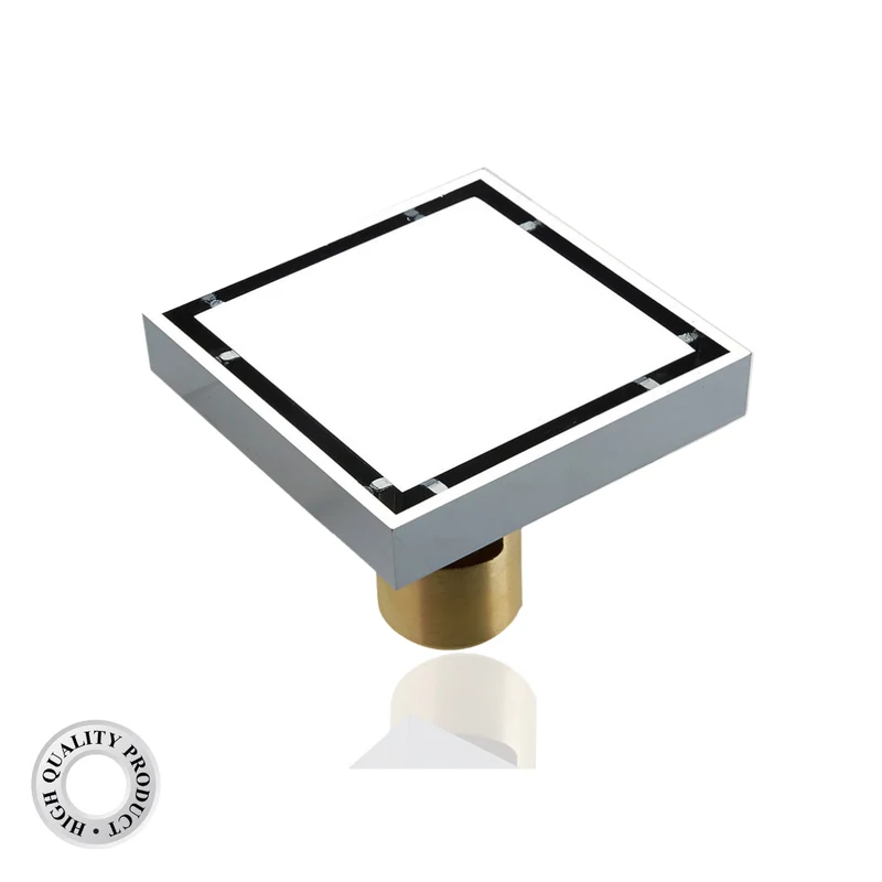 Tuscani TFT100 | TFT150 - Square Floor Trap (Solid Brass)