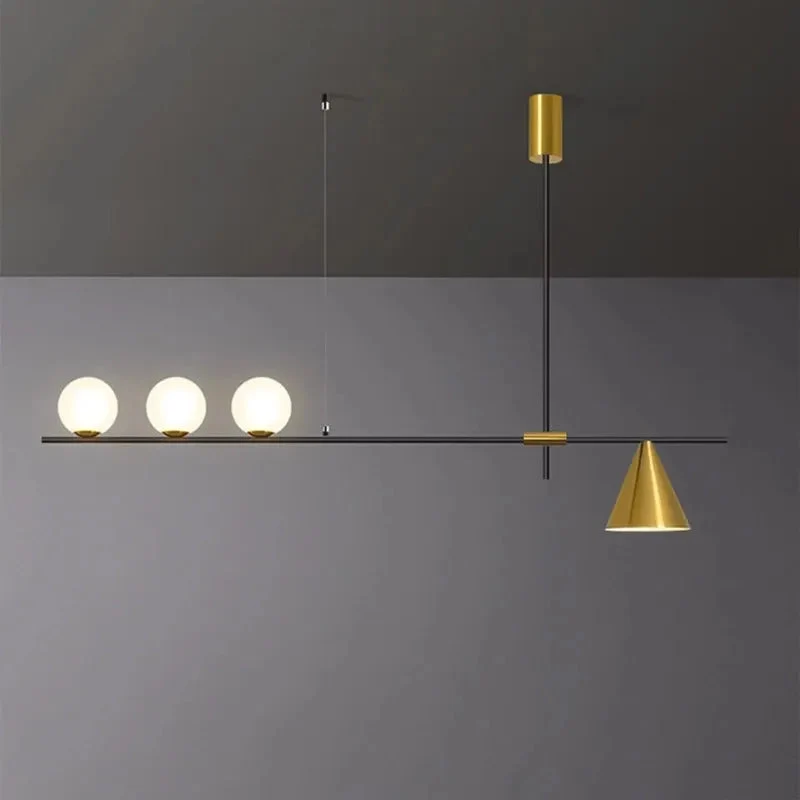 Dining room chandelier Nordic style creative pendant light
