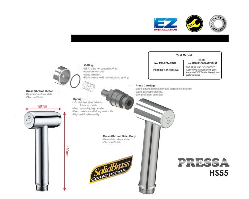HS55BOT - Pressa Series - Bidet Only