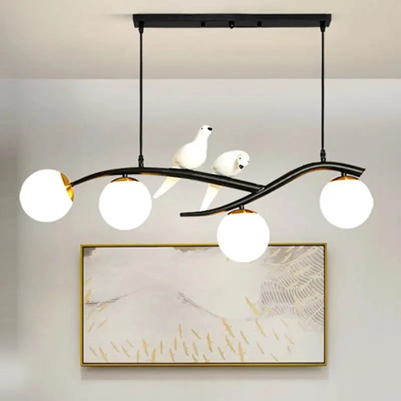 Dining room chandelier Nordic style creative dining lamp