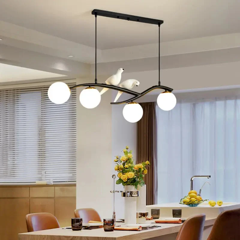 Dining room chandelier Nordic style creative dining lamp