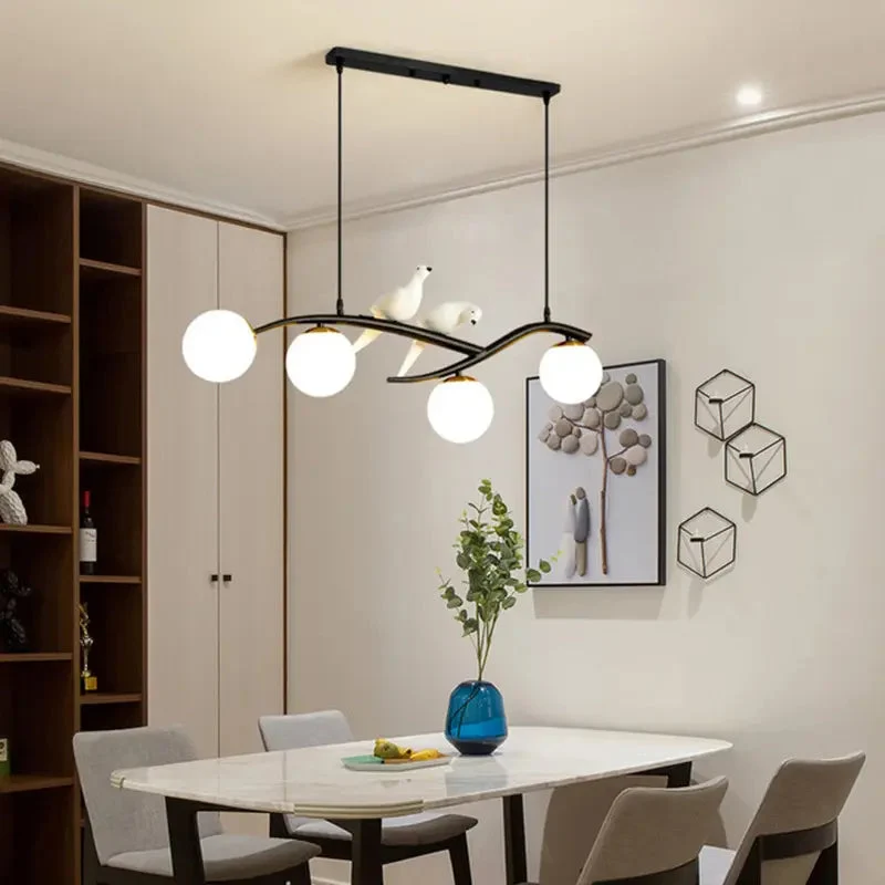 Dining room chandelier Nordic style creative dining lamp