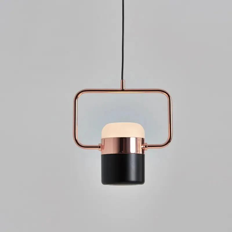 Bedside LED chandelier Nordic post-modern personality entrance lamp