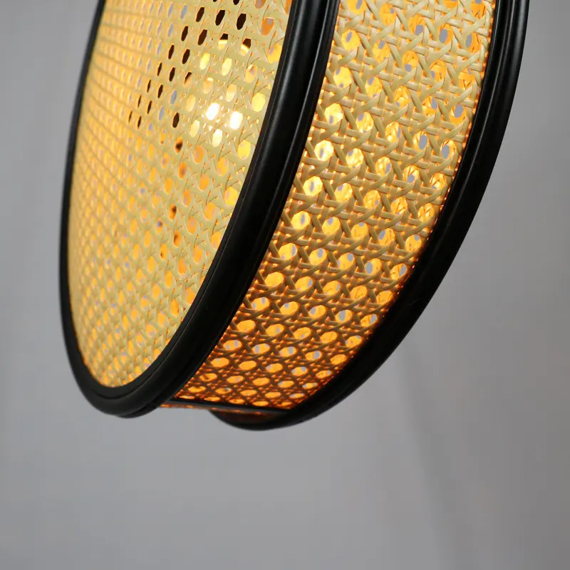 Vine Weave E27 Pendant Light Southeast Asian Style For Dining Room Bedside Shop Aisle Hanging Light Fixtures Rattan Chandelier