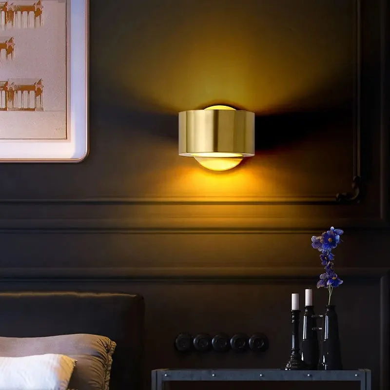 Modern Wall Lamps Led Lighting Living bedroom Bedside Restaurant Decor Nordic Fixture Minimalist Golden Sconce Luminaire Lights