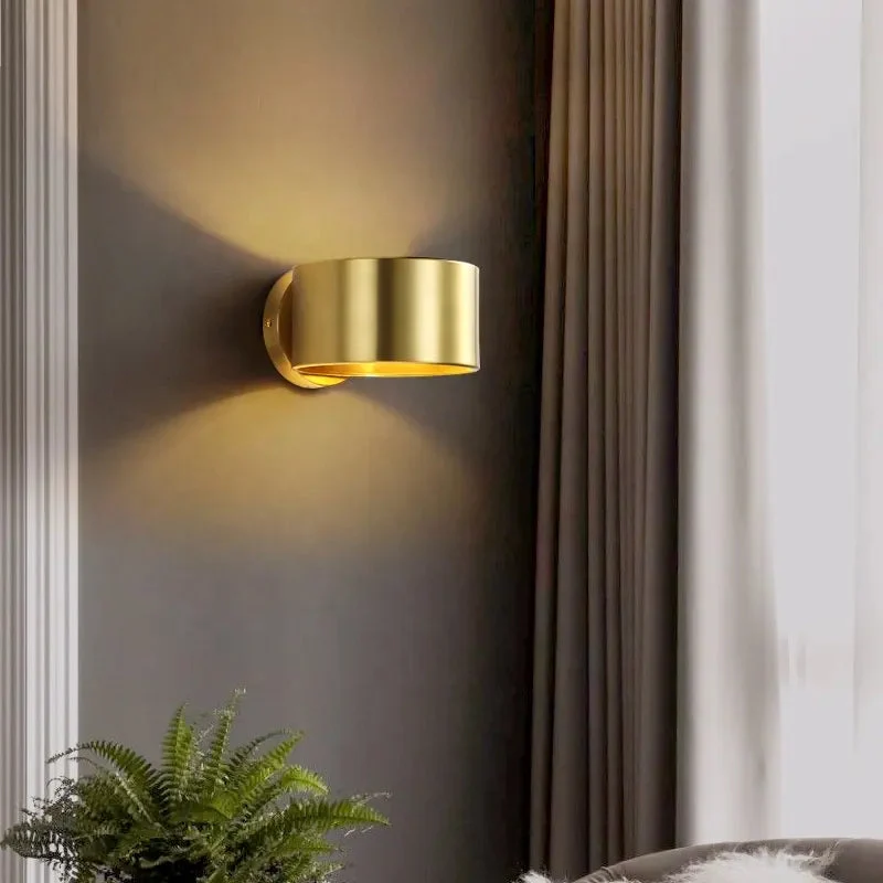Modern Wall Lamps Led Lighting Living bedroom Bedside Restaurant Decor Nordic Fixture Minimalist Golden Sconce Luminaire Lights
