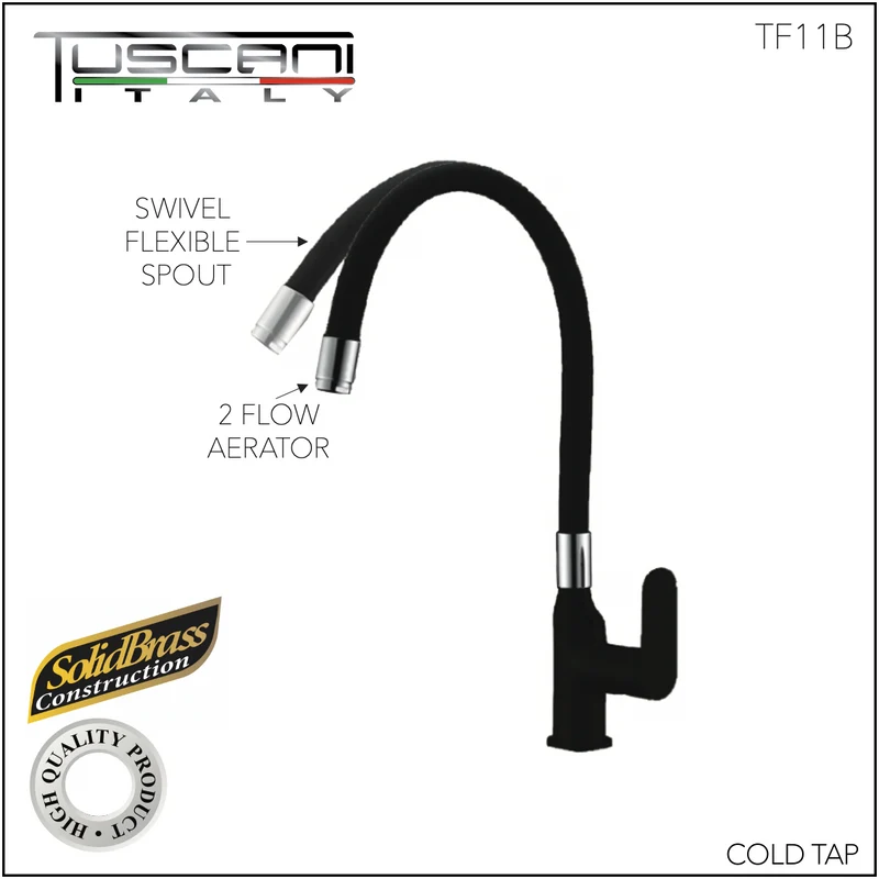 Tuscani TF11B / TF11C - Fabiana Series Kitchen Cold Tap