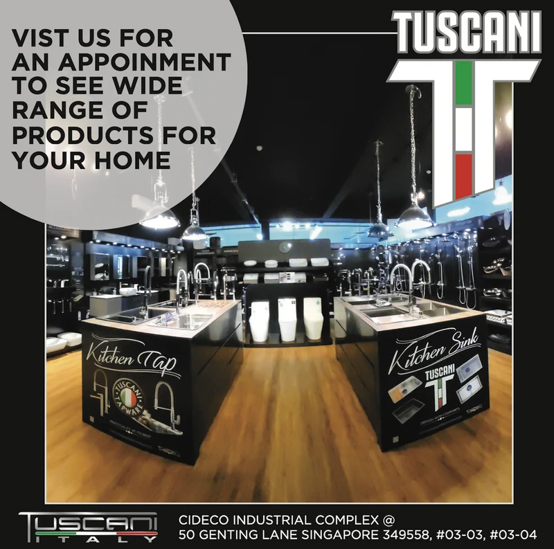 Tuscani TF1CN - Fabiana Series Kitchen Cold Tap - Cold Taps