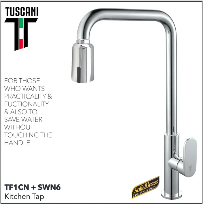 Tuscani TF1CN - Fabiana Series Kitchen Cold Tap - Cold Taps