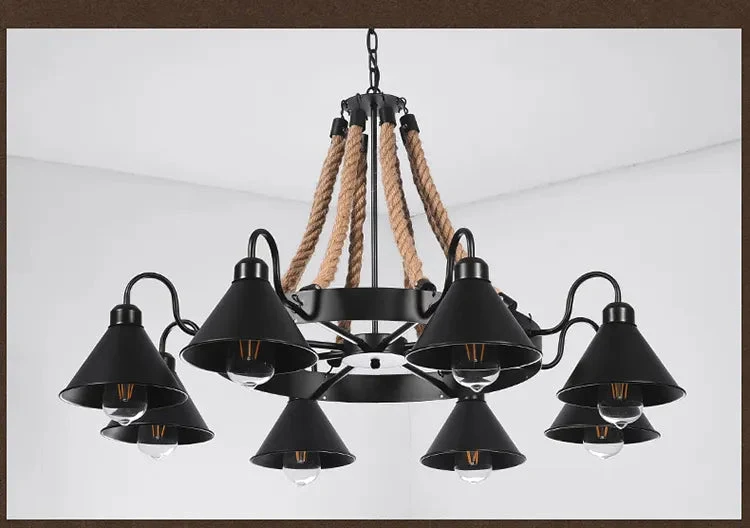 American Coffee Shop Chandelier