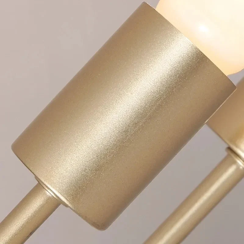 Nordic iron right angle ceiling lamp modern bedroom study black/white/Gold lamp simple living room ceiling lamp