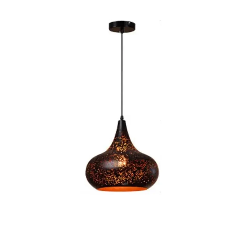 Chandelier LOFT Industrial Etching Wrought Iron Light