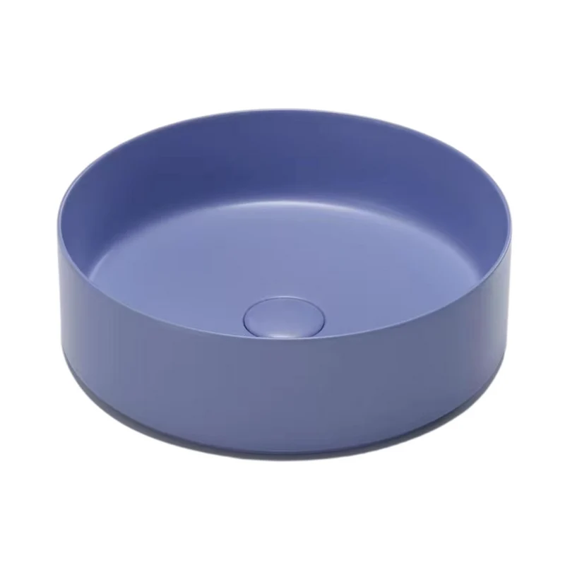 Round Coloured Basins | TBY1054 - Deck Mounted Designer Basin
