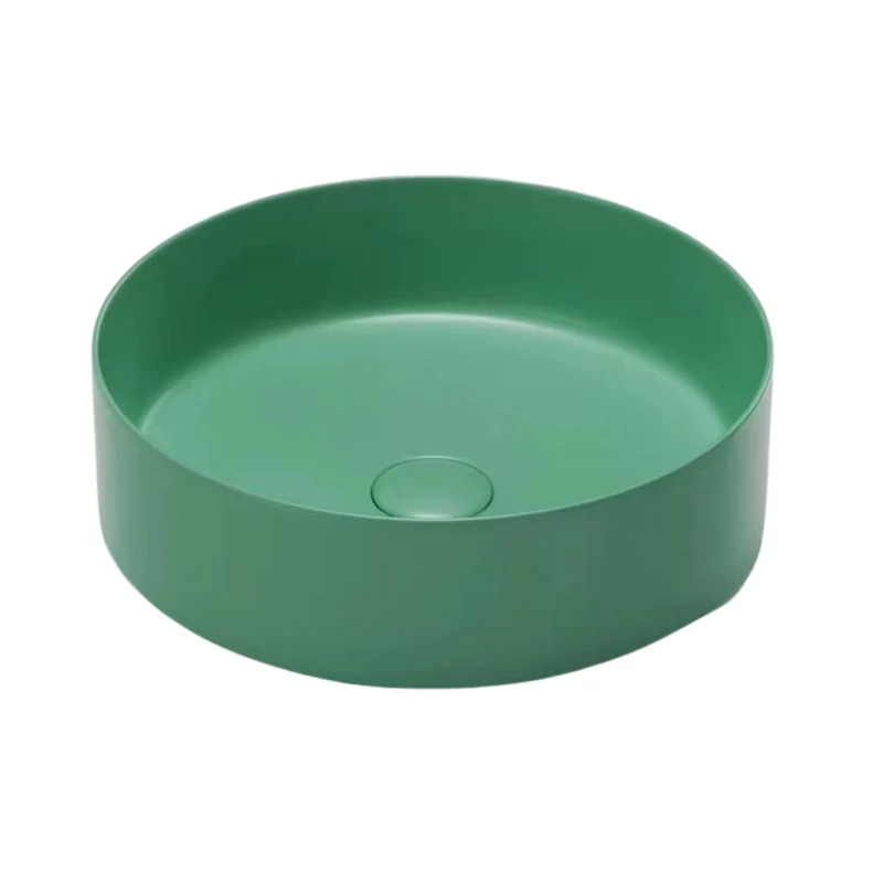 Round Coloured Basins | TBY1054 - Deck Mounted Designer Basin