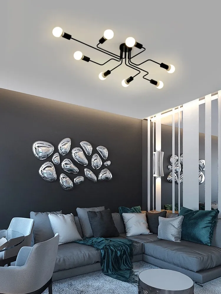 Modern LED Ceiling Chandelier Lighting Living Room Bedroom Chandeliers Creative Home Lighting Fixtures Lustre Lamp Luminaria