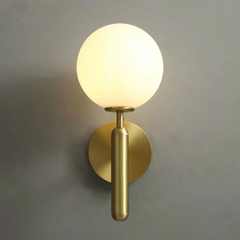 Modern Copper Luxury G9 Led Chandelier Bedroom Glass Globe Led Chandelier Lighting Led Hanging Lamp Suspend Lamp