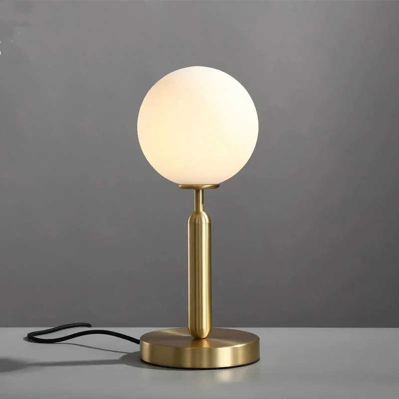 Modern Copper Luxury G9 Led Chandelier Bedroom Glass Globe Led Chandelier Lighting Led Hanging Lamp Suspend Lamp