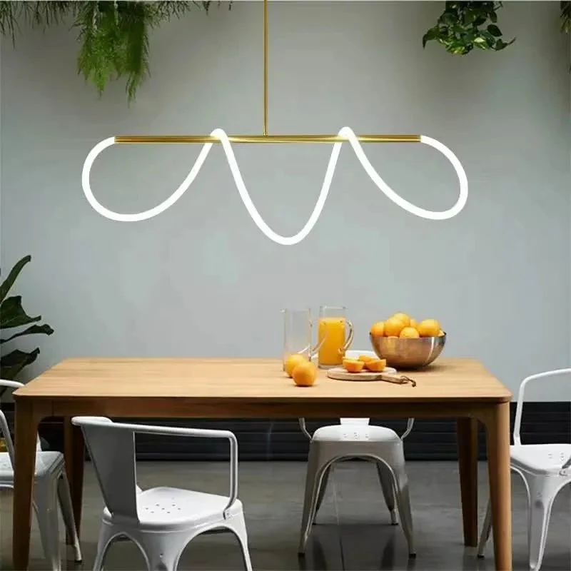 Modern Simple Note Chandelier Pendant Light Living Room Cafe Light Fixtures Decoration Nordic Designer Luxury Restaurant LED
