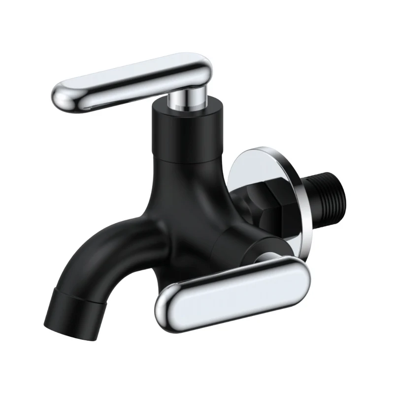 TM3BL - Montova Series Black Two Way Cold Tap