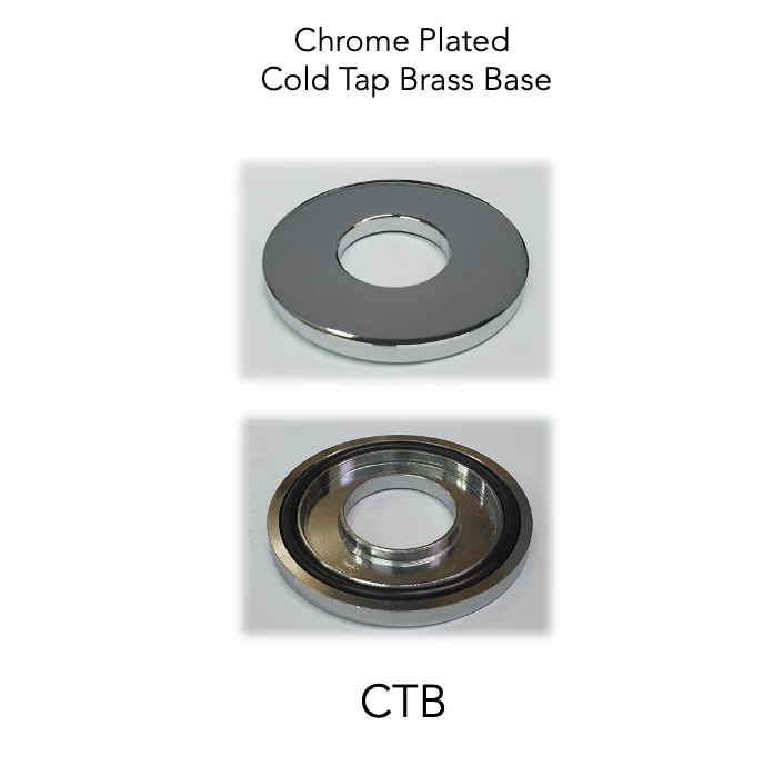 CTB - Chrome Plated Cold Tap Brass Base