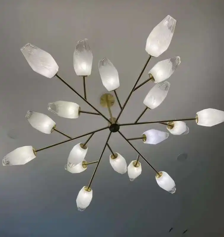 Nordic living room chandelier atmospheric magic bean molecular lamp modern minimalist living room bedroom creative glass lamps