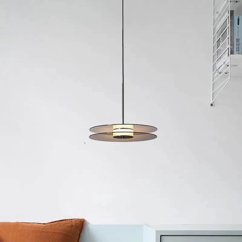 Postmodern creative glass art bedside small chandelier creative dining room bedroom living room entrance designer chandelier
