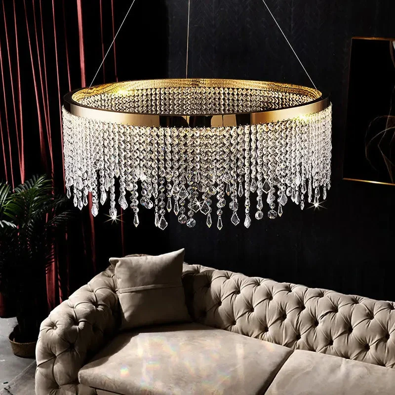 Crystal Light Dining Room Living Room Luxury Chandelier