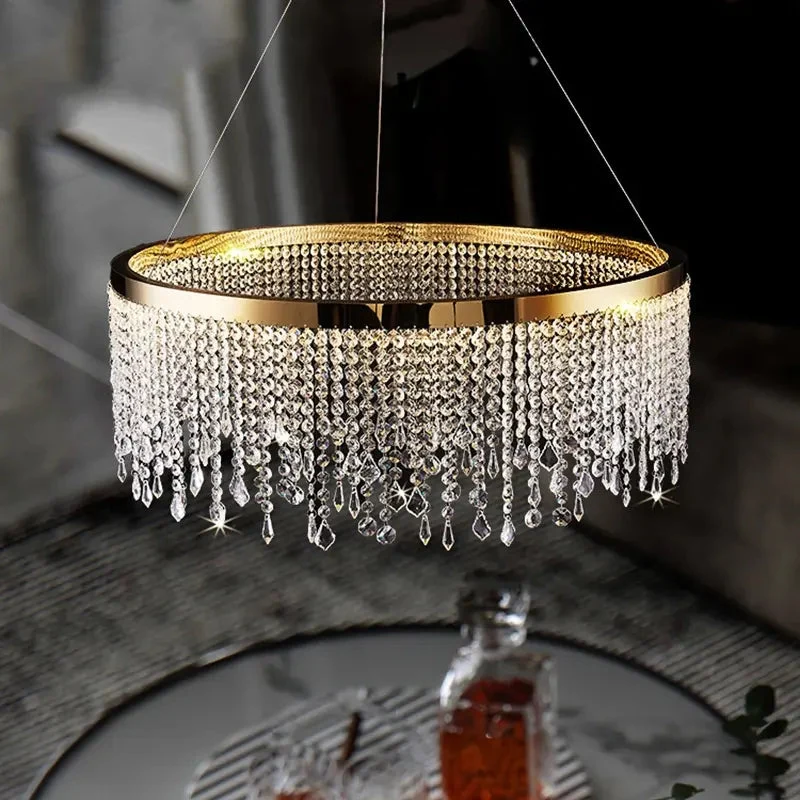 Crystal Light Dining Room Living Room Luxury Chandelier