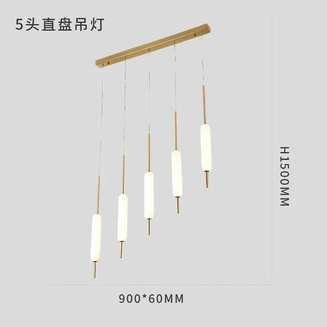 Minimalist decor pendant lights Nordic Home Bedroom Bedside Decoration Brass For Living room Modern Led pendant light Fixtures